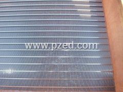 wedge wire flat panel