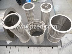 black washing wedge wire screen